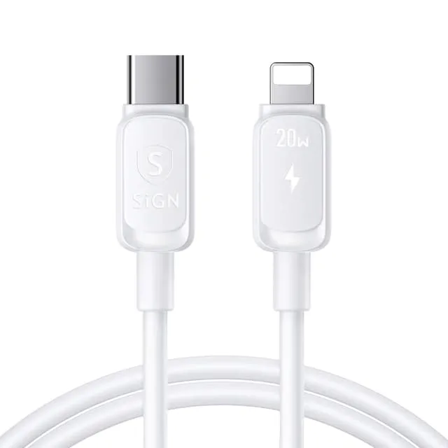 SiGN USB-C till Lightning Kabel 3m 20W