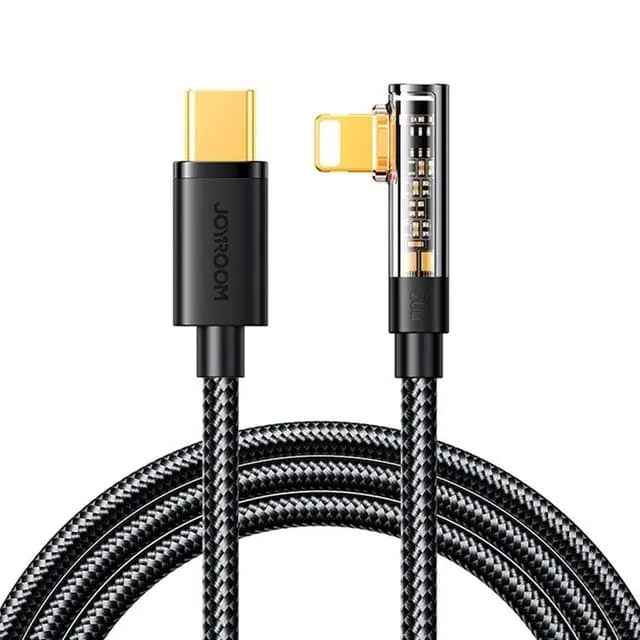 Joyroom Angled USB-C till Lightning kabel 20W 1.2m