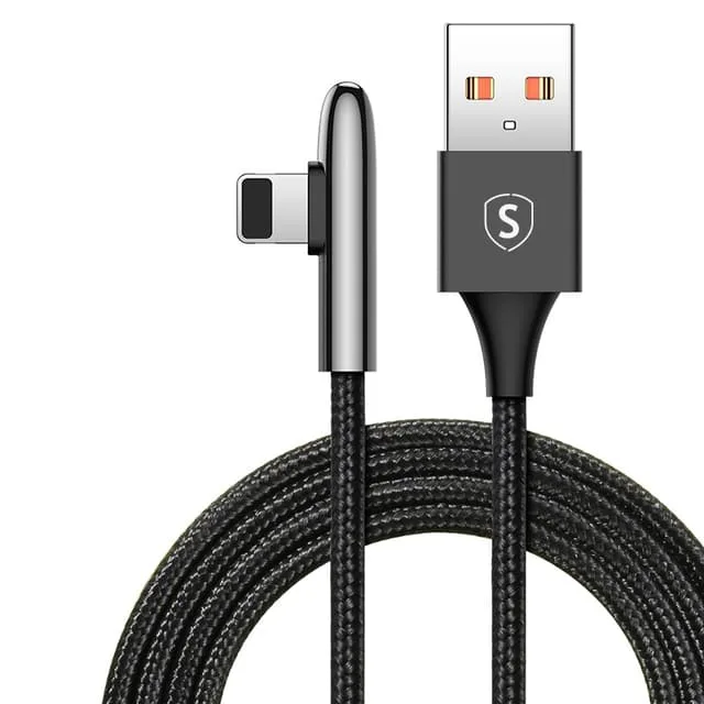 SiGN USB-A till Lightning kabel Gaming kabel 2m 2.4A