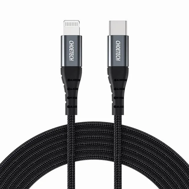 Choetech USB-C till Lightning kabel MFi 480Mb/s