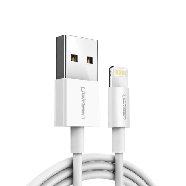 Ugreen - Ljudkabel - ministereo 3,5 mm 4 stift hane till ministereo 3,5 mm 4 stift hane - 2 m - skärmad - flätad kabel