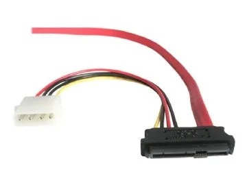 StarTech.com 18in SAS 29 Pin to SATA Cable with LP4 Power