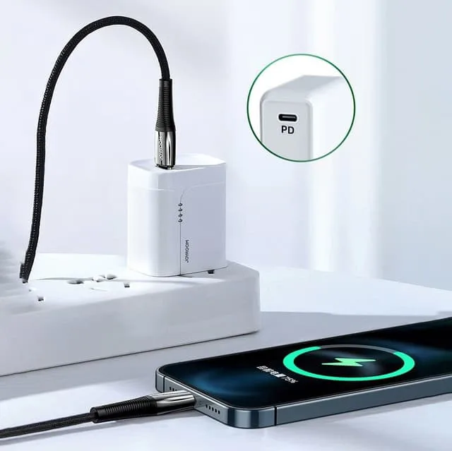 Joyroom USB-C till Lightning kabel 20W 2.4A 1.2m