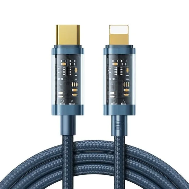 Joyroom PD USB-C till Lightning kabel 20W 1.2m