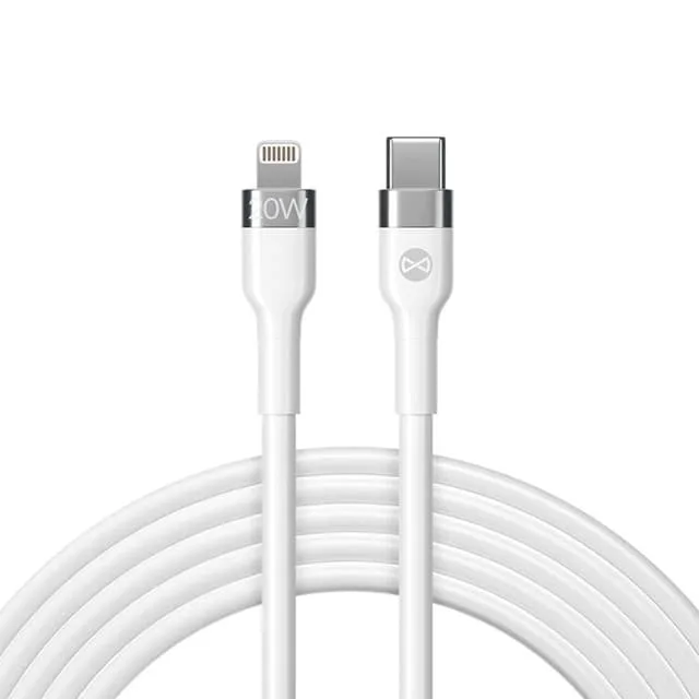 Forever Flexible USB-C till Lightning kabel 1m 20W