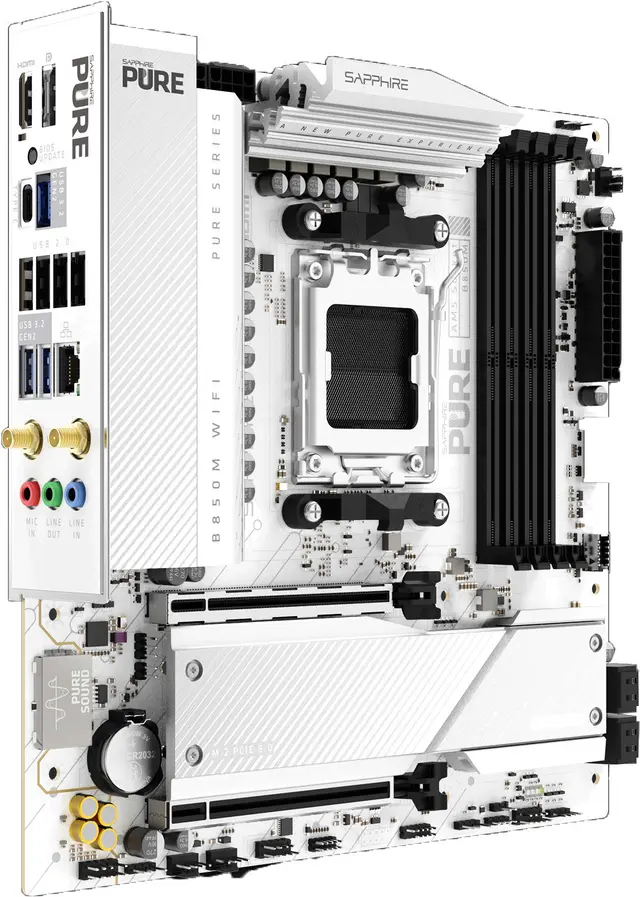 Sapphire Pure B850M WIFI moderkort