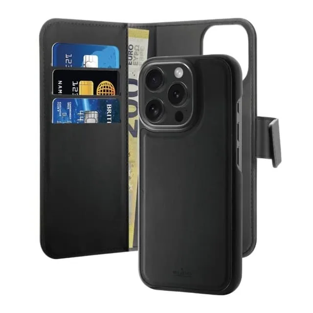 Puro iPhone 16 Pro Max Plånboksfodral 2-in-1 Detachable