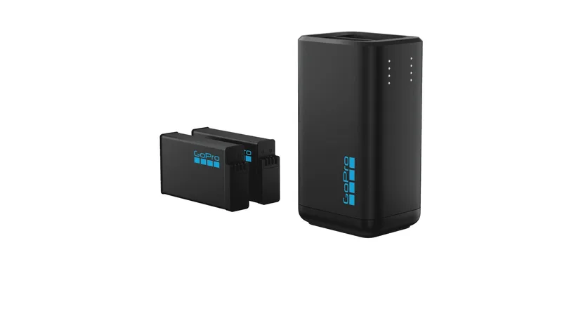 GoPro dubbel batteriladdare för HERO3