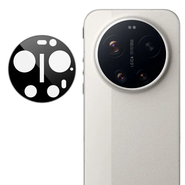 Skalo Xiaomi 17 Ultra 3D Linsskydd/Kameraskydd Härdat Glas