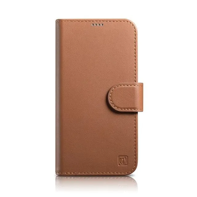 iCarer iPhone 14 Pro Plånboksfodral 2in1 Läder