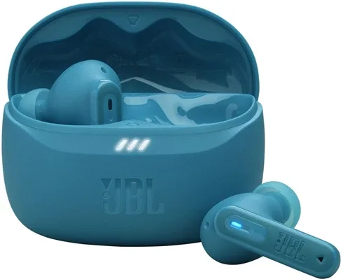JBL Tune Beam 2 True Wireless-hörlurar, turkos