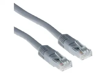 ACT UTP CAT6A 15m Cat6a U/UTP (UTP) grå nätverkskabel (IB3415)