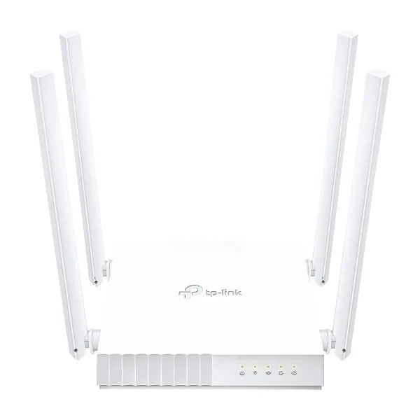 Trådlös router TP-Link Archer C24 Dual Band WiFi 5 AC750 med 4-port switch