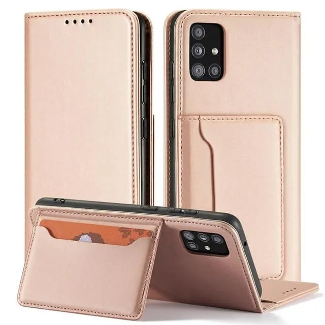 OEM plånboksfodral till Xiaomi Redmi Note 11 Pro 4G/5G, rosa