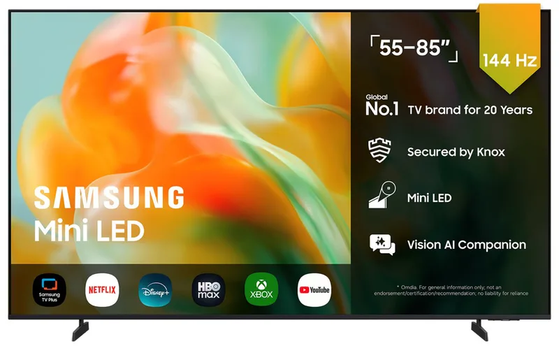 Samsung TU55M80HAUXXC 55" 4K Mini-LED Smart TV (2026)