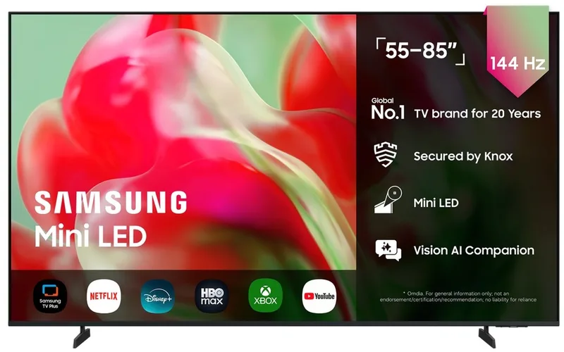 Samsung 55" TU55M82HBUXNA / 4K / MINI-LED / 144 Hz / Vision AI Smart TV (2026)
