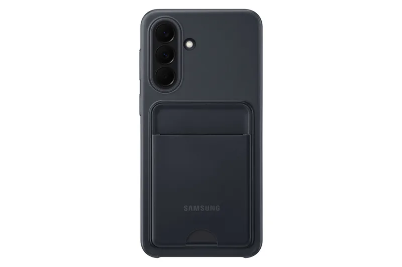 Samsung A37 Card Slot Case Black