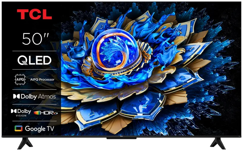 TCL 50T69C 50" 4K QLED Smart TV med Google TV
