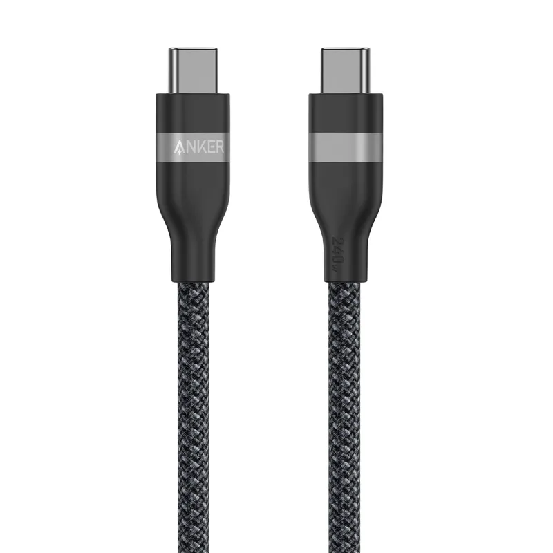 Anker USB-C to USB-C Cable 3ft 240W Blac