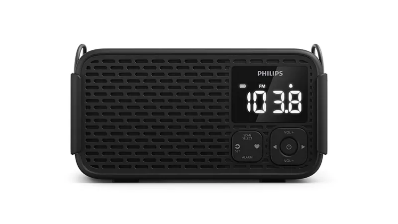 Philips TAR3500/00 radio, svart