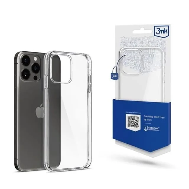 3MK Mobilskal till iPhone 15 Pro Max Clear
