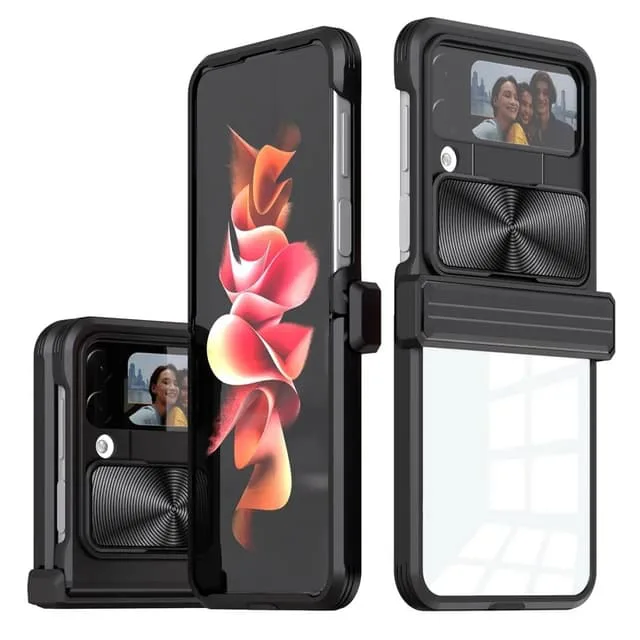 Mobilskal till Galaxy Z Flip 4 360 Kamera Slider