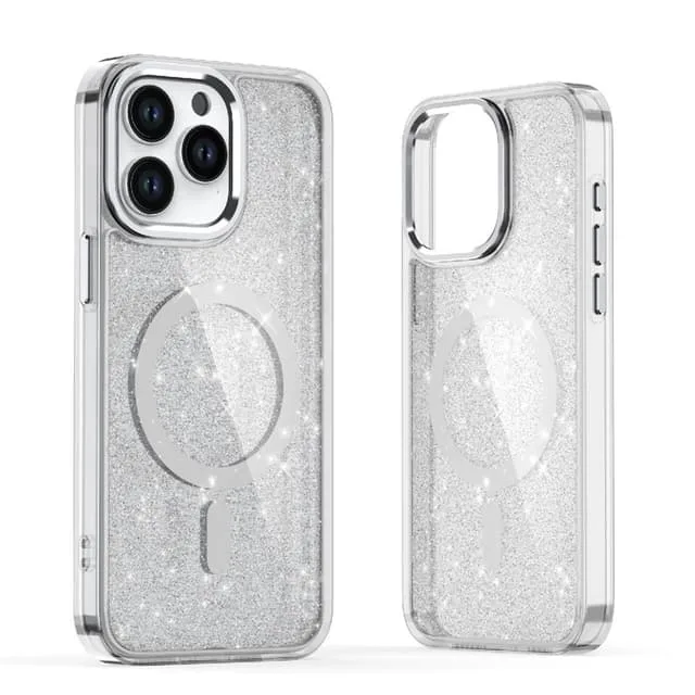 Mobilskal till iPhone 16 Pro Magsafe Glitter