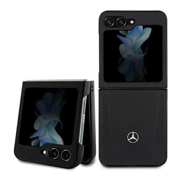 Mercedes Mobilskal till Galaxy Z Flip 5 Läder Urban