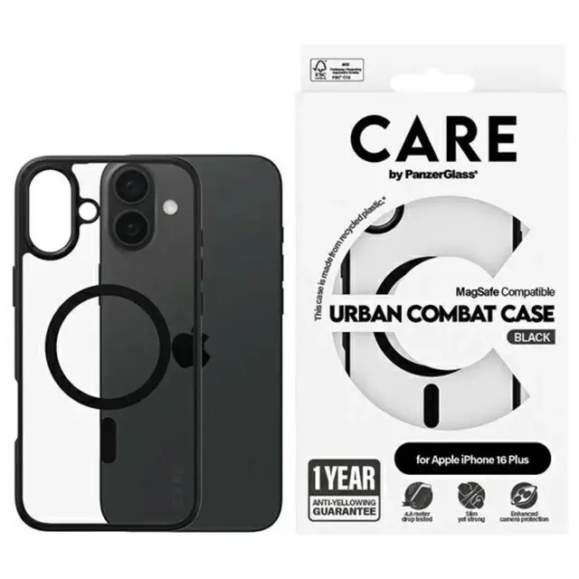 CARE By PanzerGlass Mobilskal till iPhone 16 Plus MagSafe Urban