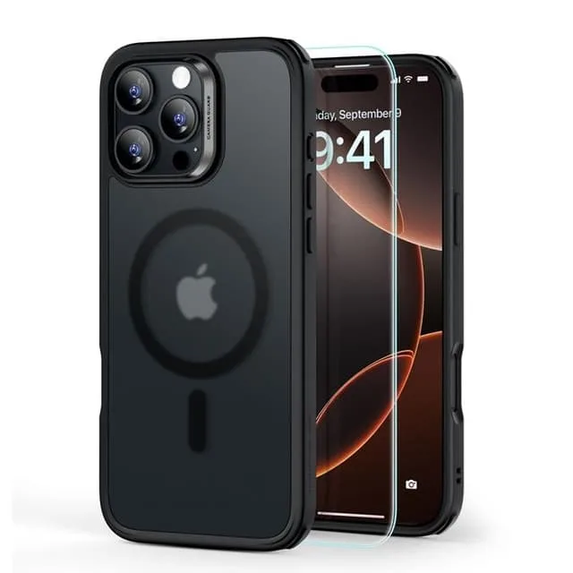 ESR Mobilskal till iPhone 16 Pro Max Magsafe Halolock Och Härdat Glas