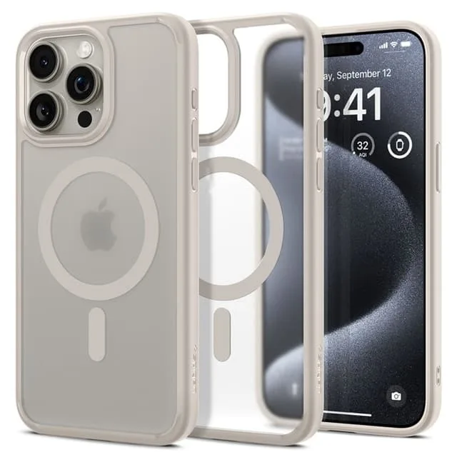 Spigen Mobilskal till iPhone 15 Pro Max Magsafe Hybrid