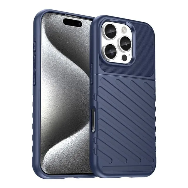 Mobilskal till iPhone 16 Pro Silikon Thunder