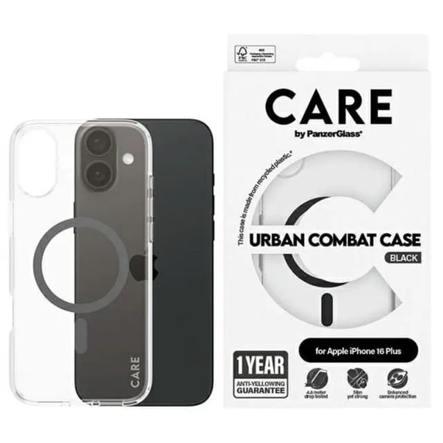 CARE By PanzerGlass iPhone 16 Plus Mobilskal MagSafe Flagship