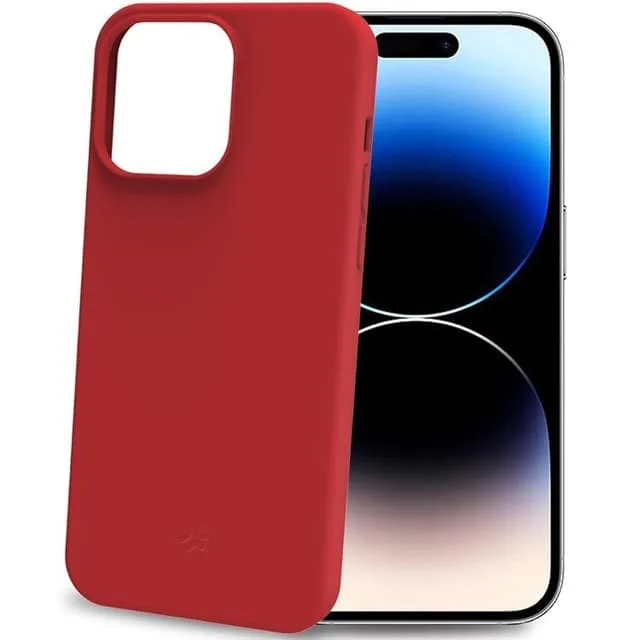 Celly Mobilskal till iPhone 16 Pro Cromo Soft Rubber