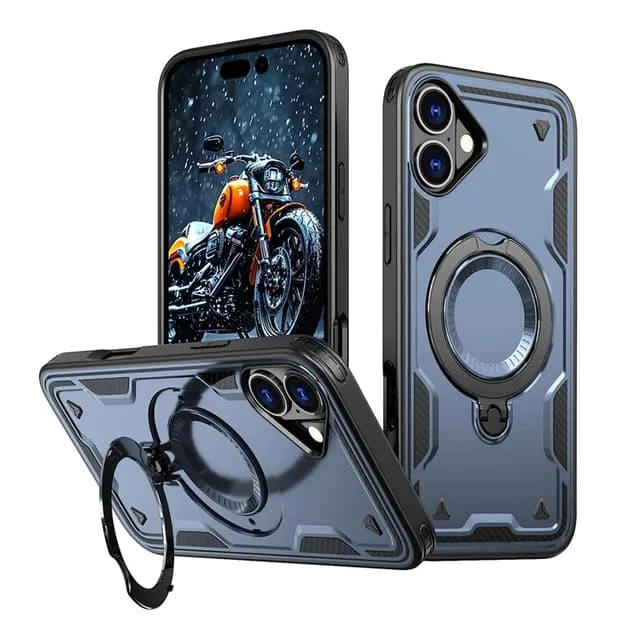 Mobilskal till iPhone 16 Plus MagSafe Hybrid Armor Trendy