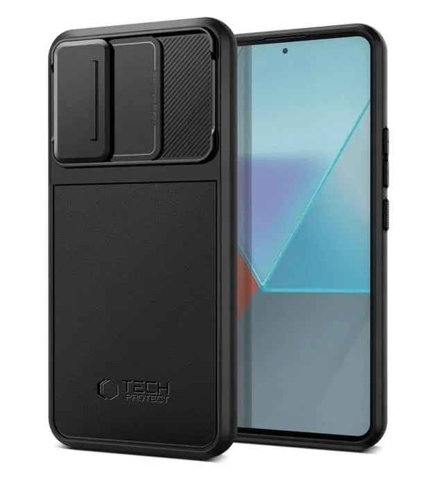 Tech-Protect Mobilskal till Xiaomi Redmi Note 13 Pro 5G Velar Cam Plus