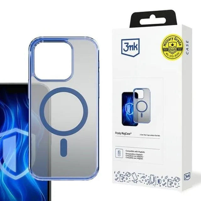 3MK Mobilskal till iPhone 15 Pro MagSafe Frosty