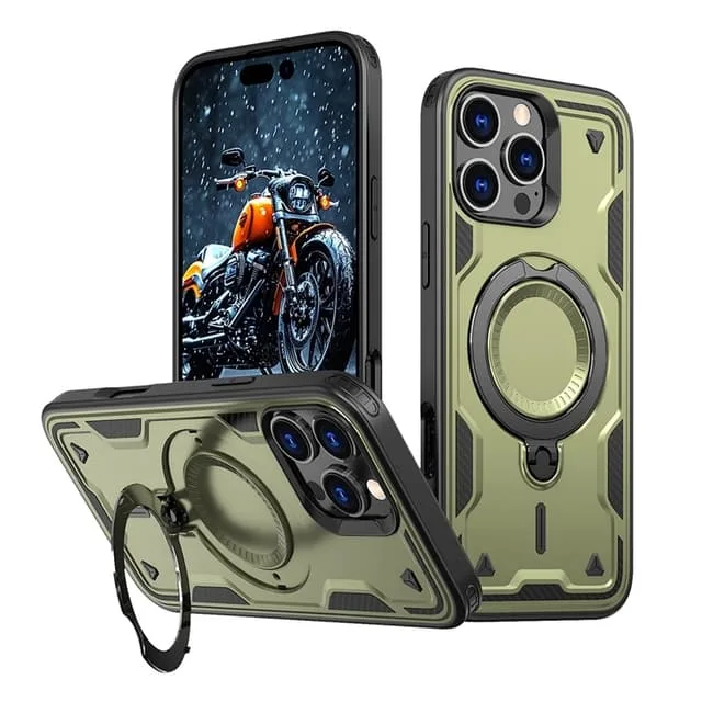 Mobilskal till iPhone 16 Pro MagSafe Hybrid Armor Trendy