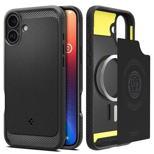 Spigen Mobilskal till iPhone 16 Magsafe Rugged Armor