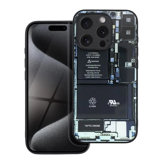 Mobilskal till iPhone 12 Pro Tech Pattern 1