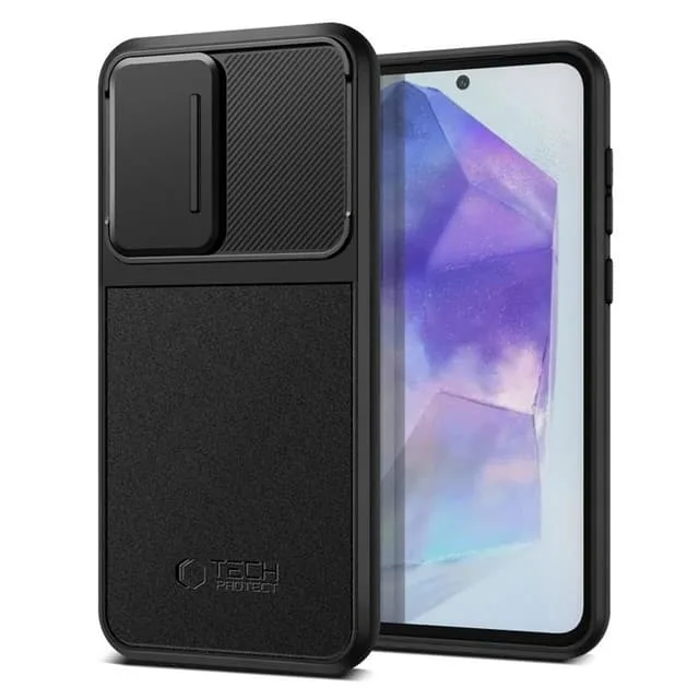 Tech-Protect Mobilskal till Galaxy A55 5G Velar Cam Plus