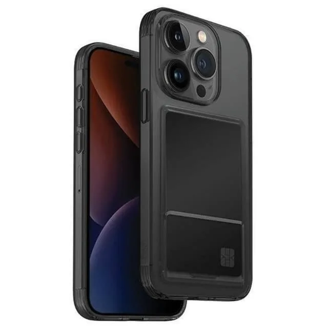Uniq Mobilskal till iPhone 15 Pro Korthållare Air Fender ID