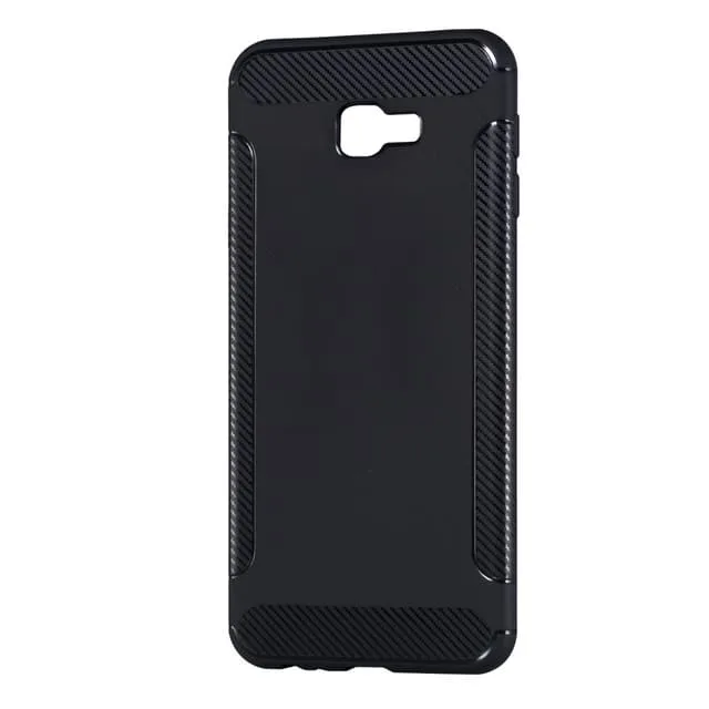 OEM Carbon Brushed Mobilskal till Samsung Galaxy J4 Plus