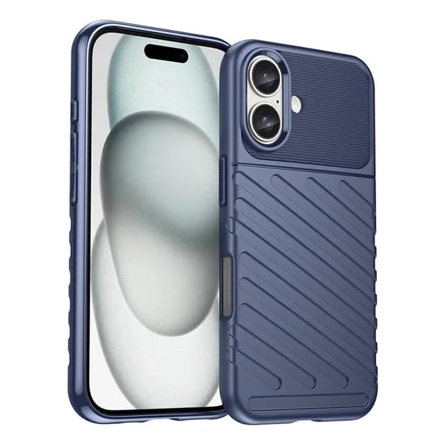 Mobilskal till iPhone 16 Plus Silikon Thunder