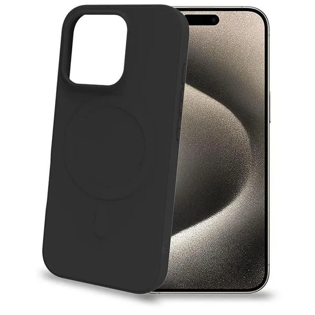 Celly Mobilskal till iPhone 16 Pro MagSafe Soft Rubber