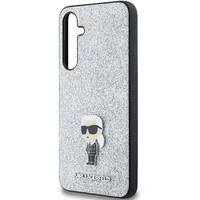 Karl Lagerfeld Mobilskal till Galaxy A35 Fixed Glitter