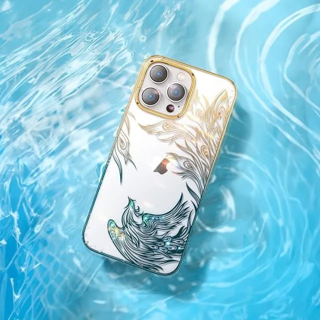 Kingxbar Mobilskal till iPhone 14 Plus Luxury Crystals