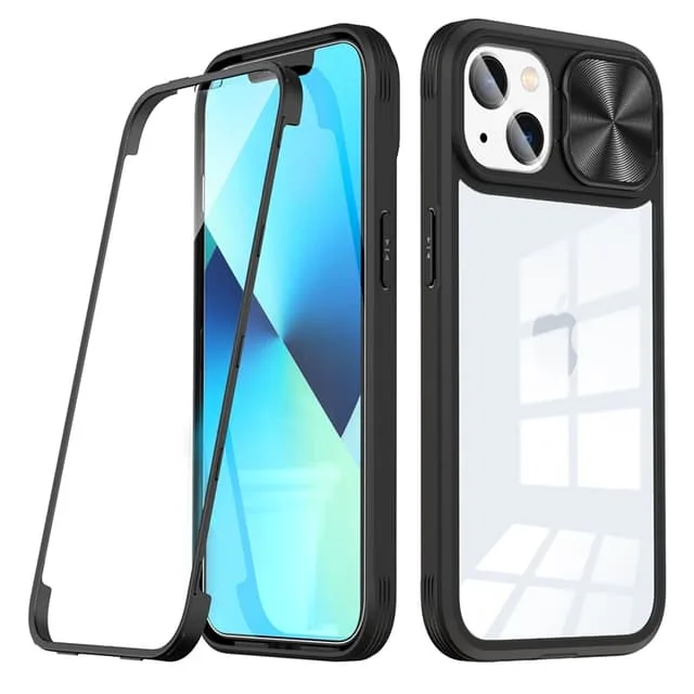 Mobilskal till iPhone 14 360 Kamera Slider