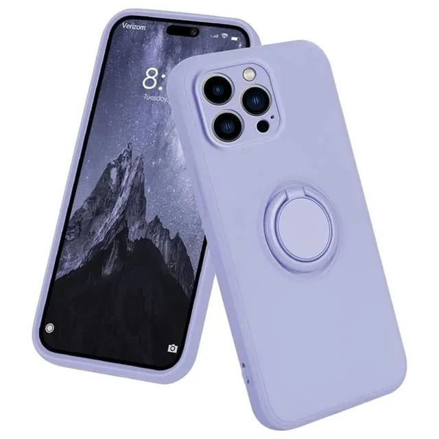 Mobilskal till iPhone 16 Pro Max Silikon Ring