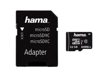 Hama microSDHC Class 10 UHS-I 32GB